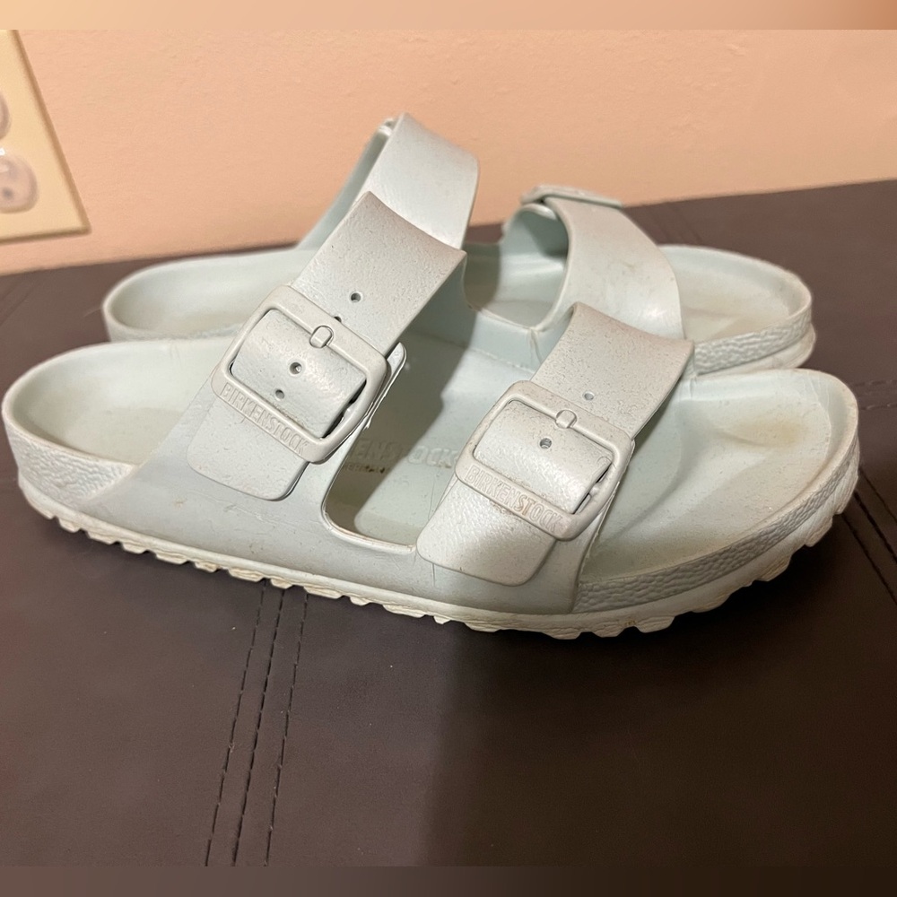 Birkenstock Sandals (Surf Green Color)
